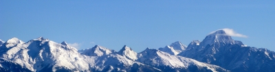 Alpenkamm bis Bietschhorn