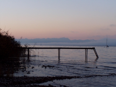 Sonnenaufgang am Ammersee