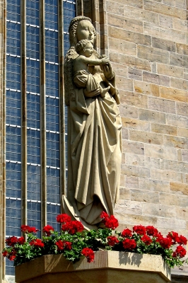 Madonna am Erfurter Dom