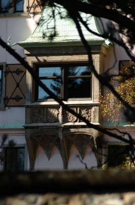 Fenster vom Schloss Leopoldstein