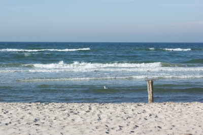 Wellen am Weststrand