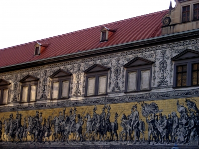 der Fürstenzug in Dresden