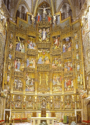 Hauptaltar Kathedrale in Toledo