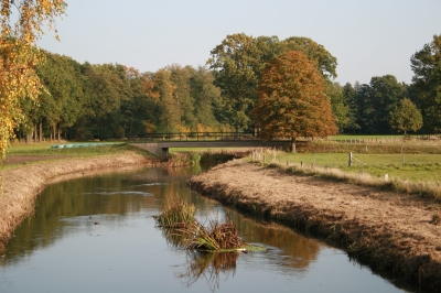 Fluss im Herbst