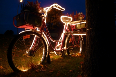 illuminiertes Fahrrad #2