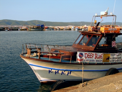 am Hafen von Nessebar