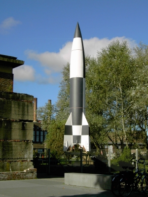 Usedom - Rakete im Militärmuseum Peenemünde