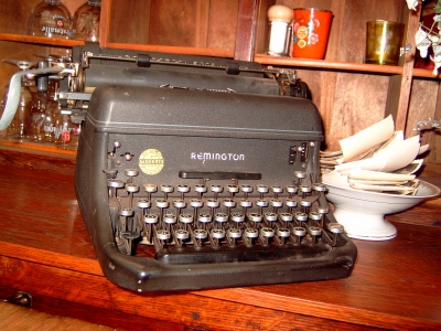 antike Schreibmaschine