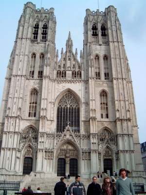 Kathedrale in Brüssel