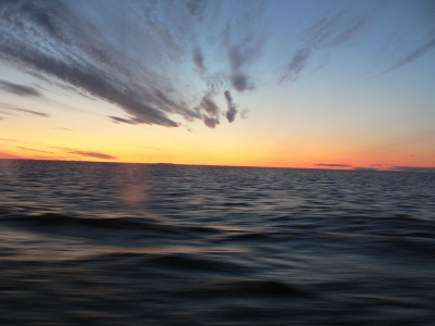 Sonnenuntergang in Kemi/Finnland