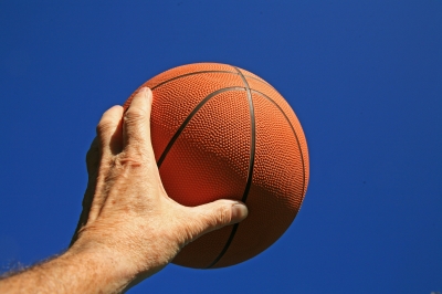 Basketball mit Hand_1