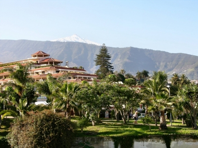 Teneriffa - Puerto de la Cruz - Hotel und Teide