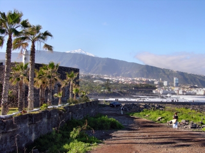 Teneriffa - Puerto de la Cruz - Playa Jardín und Teide 1