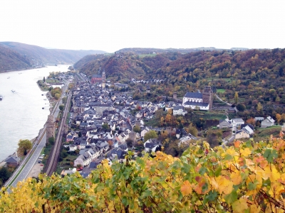 Blick auf Oberwesel