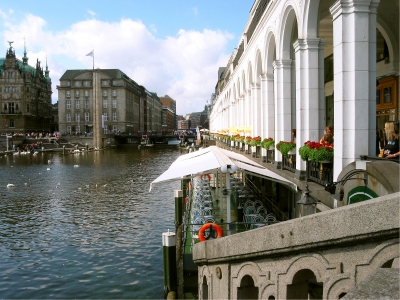 Binnenalster in Hamburg