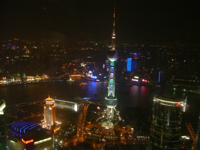 China - Shanghai - Stadtansichten bei Nacht 8
