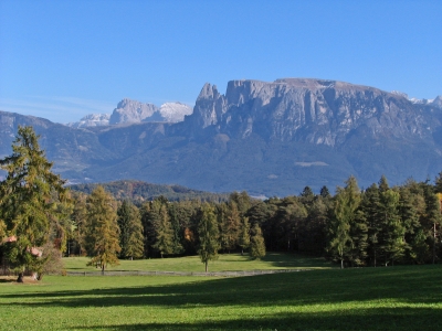 Südtirol: Schlern im Herbst