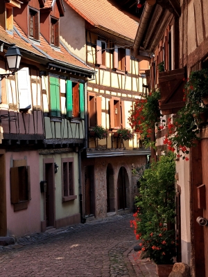 Blühendes Eguisheim