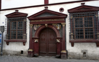 Historische Türe zu Erfurt