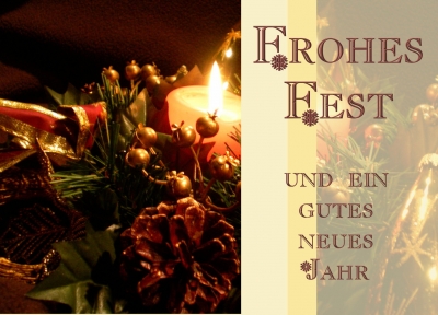 Aira's Postkarten -- Frohes Fest