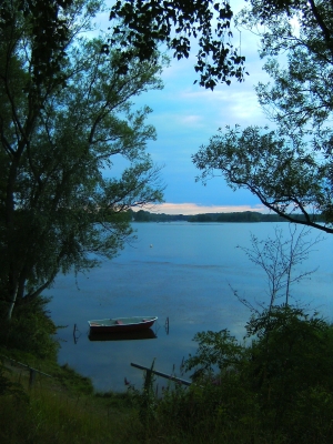 Sonnenuntergang am See