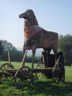 Das Pferd von Troja in Radebeul... Das Pferd von Troja in Radebeul...