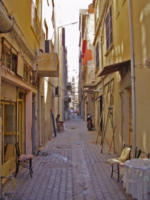 Gasse in Manavgat (Türkei)