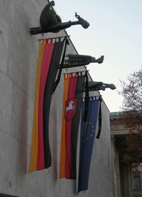 Trauerbeflaggung am Volkstrauertag