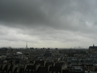 rainy day in Paris