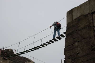 Über die Brücke