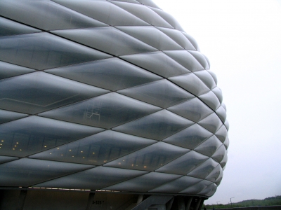 Allianz-Arena Fassade