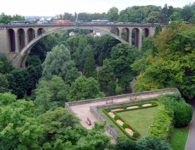 Brücke in der Stadt Luxemburg