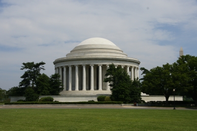 Thomas Jefferson Memorial Rückansicht