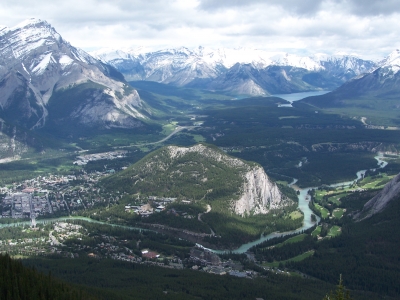 Banff mit Bow River