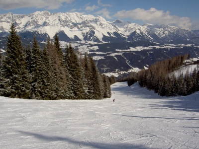 Blick von der Reiteralm zum Dachstein