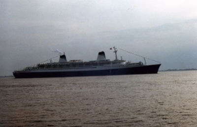 "Norway Jungfernfahrt 1984 Elbe"