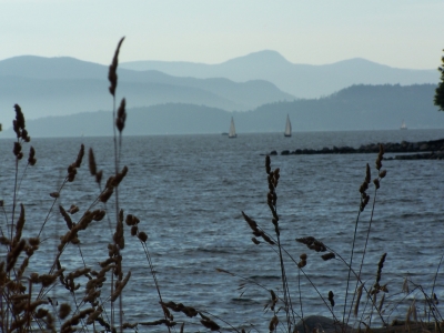 Abendstimmung an der Bucht von Vancouver