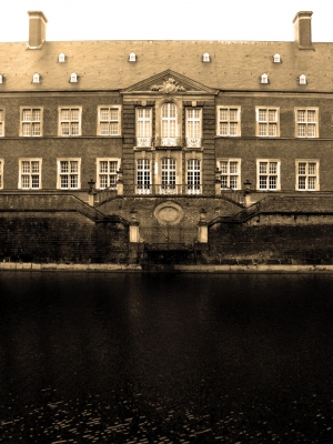 Barockschloss Ahaus (Rückseite)