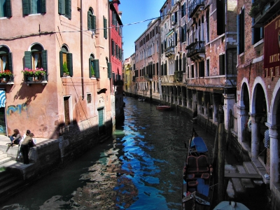 Venedig - Una canale senza nome