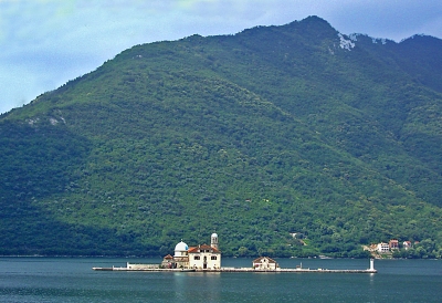 Kircheninsel in Montenegro