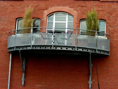 moderner Balkon in Erlangen