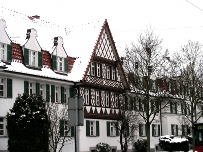 Fachwerkhaus in der Nürnbergerstrasse in Erlangen