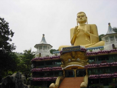 Golden Tempel - Sri Lanka