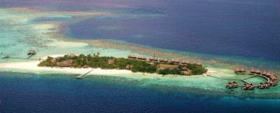 Mirihi - Malediven - Luftaufnahme