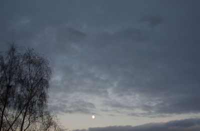 Himmel am späten Nachmittag