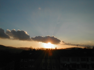 Himmel u. Wolken in Oestrich