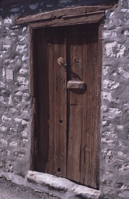 eine zypriotische Tür