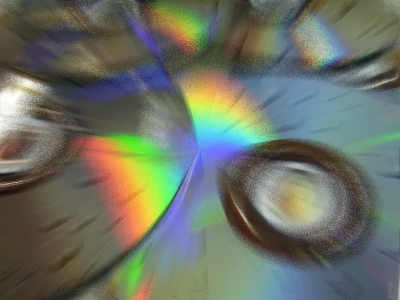 Spiel mit CDs und Licht 7
