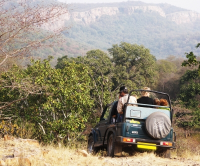 Safari im Ranthambhore-Nationalpark