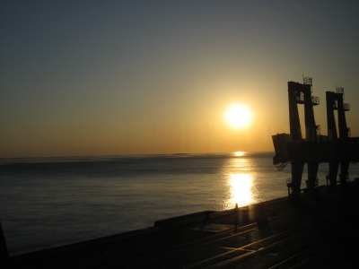 Abendsonne im Hafen